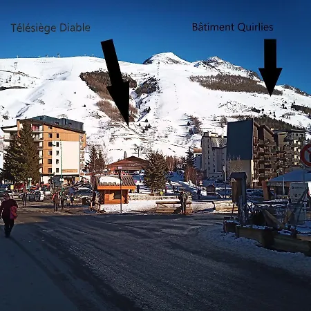 Location Les Deux Alpes, Pieds Des Pistes. 6 Pers * 莱德萨阿尔卑斯